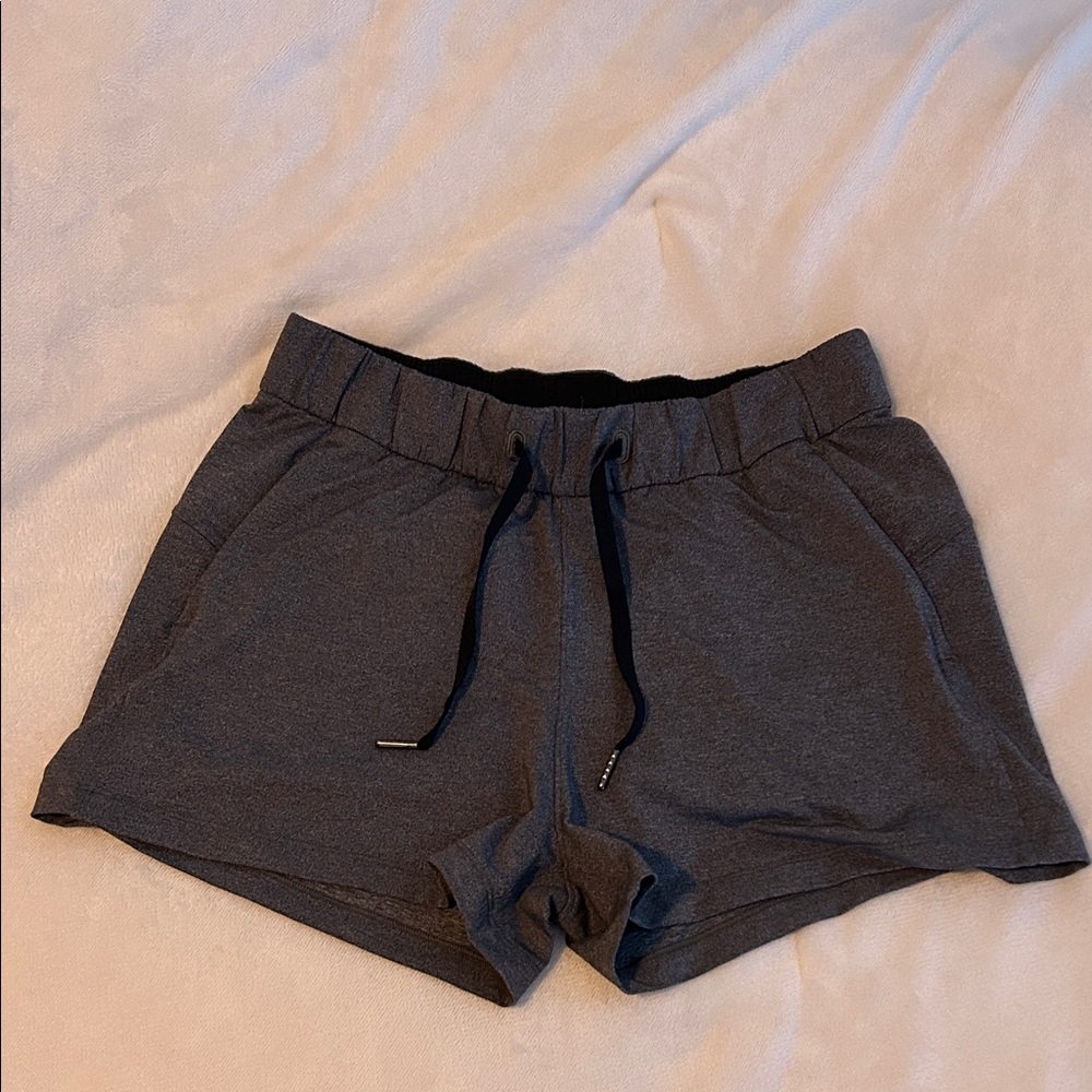 Lululemon Athletica Charcoal Athletic Shorts
